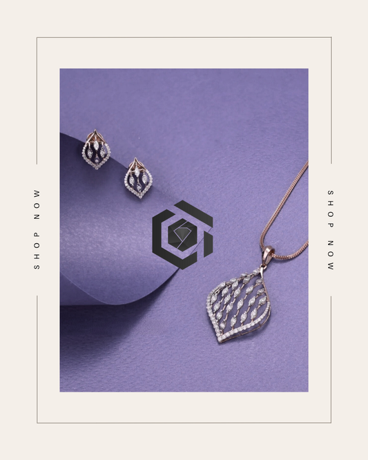 Radiant Diamond & Gemstone Pendant