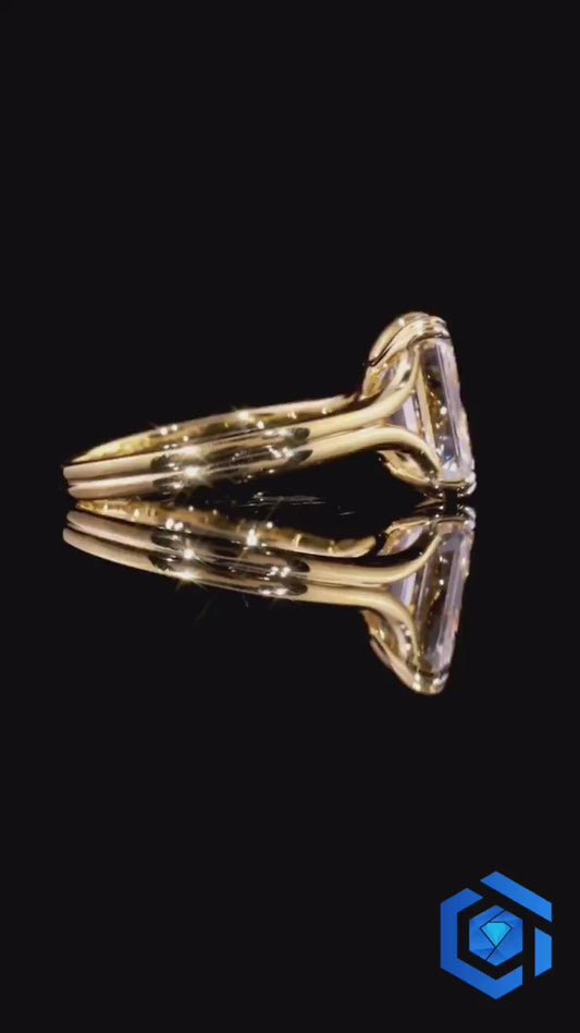 Refined Diamond Band Ring