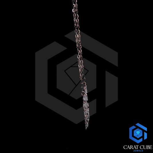 Celestial Lattice Diamond Necklace
